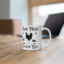 Load image into Gallery viewer, Farm Fresh Chicken Eggs Mug 11oz