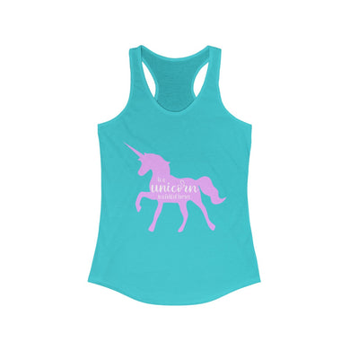 Be a Unicorn Women's Ideal Racerback Tank