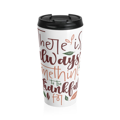 Thankful Stainless Steel Travel Mug