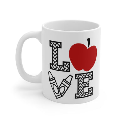 Teach Love Mug 11oz