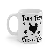 Load image into Gallery viewer, Farm Fresh Chicken Eggs Mug 11oz