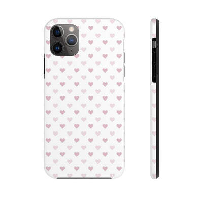 Pink Hearts Case Mate Tough Phone Cases
