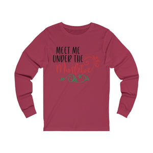 Mistletoe Unisex Jersey Long Sleeve Tee