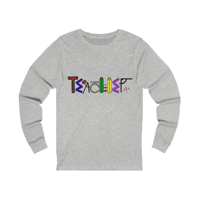 Teacher Unisex Jersey Long Sleeve Tee