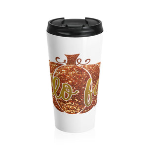 Hello Fall Stainless Steel Travel Mug