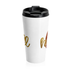 Hello Fall Stainless Steel Travel Mug
