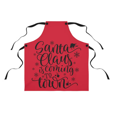 Santa Town Apron