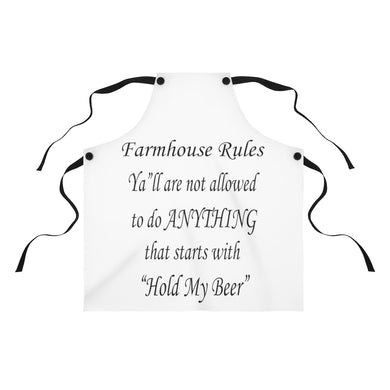 Farmhouse Rules Apron